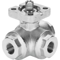 VZBA-1/2"-GGG-63-32L-F0304-V4V4T Kugelhahn