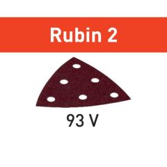 Schleifblatt STF V93/6 P40 RU2/50 Rubin 2