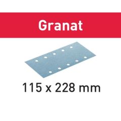 Schleifstreifen STF 115X228 P60 GR/50 Granat