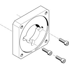 EAMF-A-64A/B-70A Motorflansch