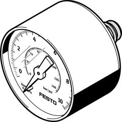 PAGN-40-10-P10 Manometer