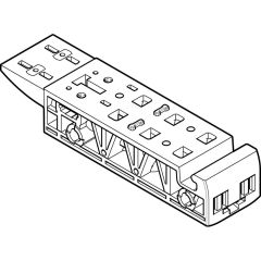 VABS-C8-12XB-QX-D Anschlussplatte