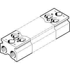 CPE18-3/2-PRS-3/8-5-NPT Anschlussblock