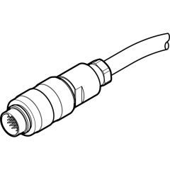 NEBS-SM16G24-K-5-N-LE24 Verbindungsleitung