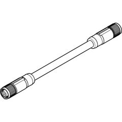 NEBS-M12G12-KS-2-SM12G12 Verbindungsleitung