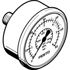 PAGL-HP3-63-60-G14 Manometer