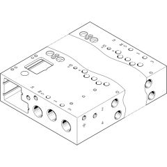 VABM-L1-14W-G14-8-GR Anschlussleiste