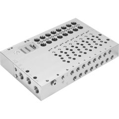 VABM-L1-10HW-G18-8-GR Anschlussleiste