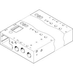 VABM-L1-14G-G14-8-GR Anschlussleiste