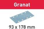Schleifstreifen STF 93X178 P40 GR/50 Granat