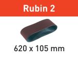 Schleifband L620X105-P100 RU2/10 Rubin 2