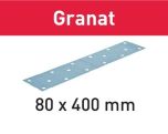 Schleifstreifen STF 80X400 P100 GR/50 Granat