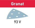 Schleifblatt STF V93/6 P40 GR/50 Granat
