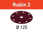 Schleifscheibe STF D125/8 P40 RU2/50 Rubin 2
