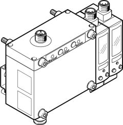 SOPA-CM2H-R1-WQ6-2P-M12 Luftspaltsensor