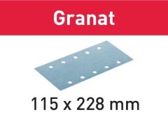 Schleifstreifen STF 115x228 P100 GR/100 Granat