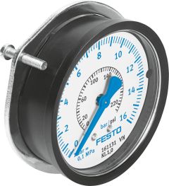 FMAP-63-16-1/4-EN Präzisions-Flanschmanometer
