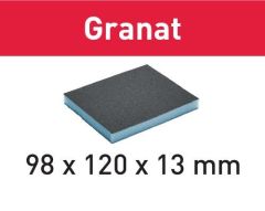 Schleifschwamm 98x120x13 220 GR/6 Granat