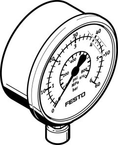 PAGL-HP3-63-60-G14-RC Manometer