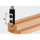 Nutfräser-Wendeplatten HW S8 D8/20 WP Z1