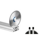 Kreissägeblatt HW 254x2,4x30 TF80 A ALUMINIUM/PLASTICS