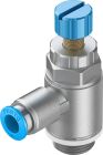 GRLA-3/8-QS-8-RS-D Drossel-Rückschlagventil