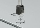 V-Nutfräser HW S8 D18-135°/Alu