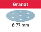 Schleifscheibe STF D77/6 P80 GR/50 Granat