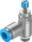 GRLA-1/8-QS-8-RS-D Drossel-Rückschlagventil