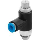 GRLA-1/8-QS-8-RS-B Drossel-Rückschlagventil