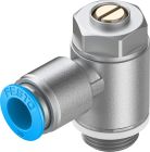 GRLA-3/8-QS-10-D Drossel-Rückschlagventil