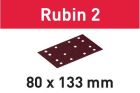Schleifstreifen STF 80X133 P120 RU2/50 Rubin 2