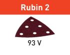 Schleifblatt STF V93/6 P40 RU2/50 Rubin 2