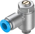 GRLA-1/8-QS-8-MF-D Drossel-Rückschlagventil